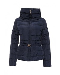 Женская темно-синяя куртка-пуховик от Adrixx