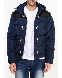 Мужская темно-синяя куртка-пуховик от Alcott