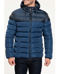 Мужская темно-синяя куртка-пуховик от Amimoda