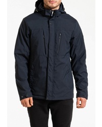 Мужская темно-синяя куртка-пуховик от Amimoda