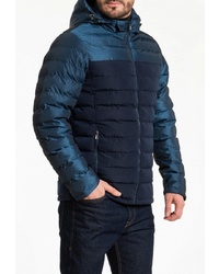 Мужская темно-синяя куртка-пуховик от Amimoda