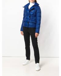 Женская темно-синяя куртка-пуховик от Rossignol