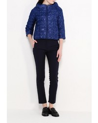 Женская темно-синяя куртка-пуховик от B.Style