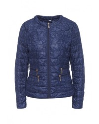 Женская темно-синяя куртка-пуховик от B.Style