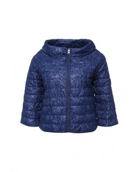 Женская темно-синяя куртка-пуховик от B.Style