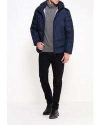 Мужская темно-синяя куртка-пуховик от Baon