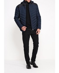 Мужская темно-синяя куртка-пуховик от Baon