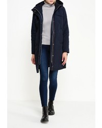 Женская темно-синяя куртка-пуховик от Baon