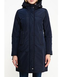 Женская темно-синяя куртка-пуховик от Baon