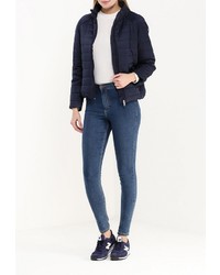 Женская темно-синяя куртка-пуховик от Baon