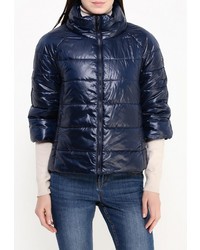 Женская темно-синяя куртка-пуховик от Baon