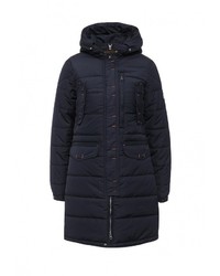 Женская темно-синяя куртка-пуховик от Baon