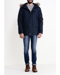 Мужская темно-синяя куртка-пуховик от Baon