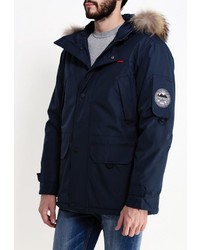 Мужская темно-синяя куртка-пуховик от Baon