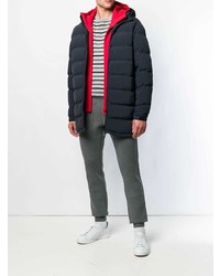 Мужская темно-синяя куртка-пуховик от Aspesi