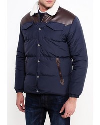 Мужская темно-синяя куртка-пуховик от Bellfield