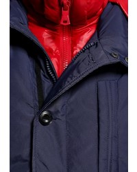 Мужская темно-синяя куртка-пуховик от Broadway