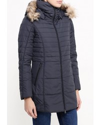 Женская темно-синяя куртка-пуховик от Bruebeck