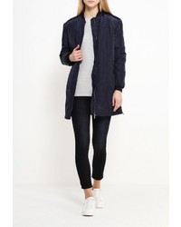 Женская темно-синяя куртка-пуховик от By Swan