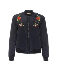 Женская темно-синяя куртка-пуховик от By Swan