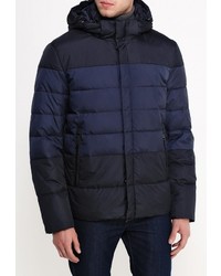 Мужская темно-синяя куртка-пуховик от Clasna