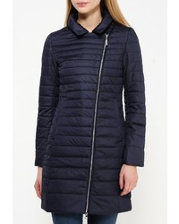 Женская темно-синяя куртка-пуховик от Clasna