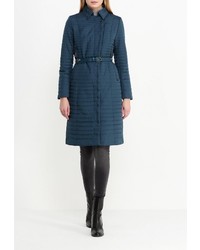 Женская темно-синяя куртка-пуховик от Clasna