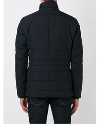 Мужская темно-синяя куртка-пуховик от Herno