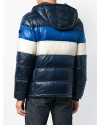 Мужская темно-синяя куртка-пуховик от Peuterey