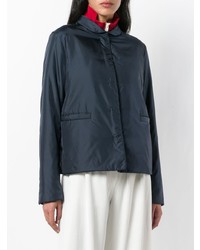 Женская темно-синяя куртка-пуховик от Aspesi