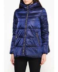 Женская темно-синяя куртка-пуховик от Conver