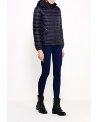 Женская темно-синяя куртка-пуховик от Conver