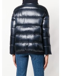 Женская темно-синяя куртка-пуховик от Herno