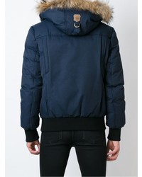 Мужская темно-синяя куртка-пуховик от Mackage