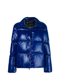 Женская темно-синяя куртка-пуховик от Duvetica