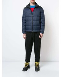 Мужская темно-синяя куртка-пуховик от Aztech Mountain