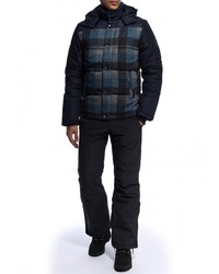 Мужская темно-синяя куртка-пуховик от F5