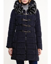 Женская темно-синяя куртка-пуховик от Fantasy