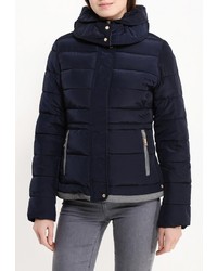 Женская темно-синяя куртка-пуховик от Fantasy