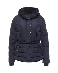 Женская темно-синяя куртка-пуховик от Fantasy