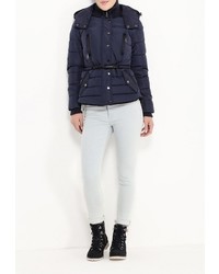 Женская темно-синяя куртка-пуховик от Fantasy