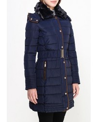 Женская темно-синяя куртка-пуховик от Fantasy