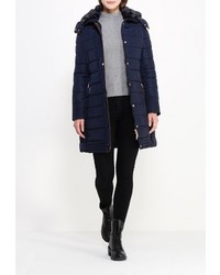 Женская темно-синяя куртка-пуховик от Fantasy