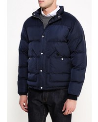 Мужская темно-синяя куртка-пуховик от Fat Moose