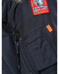 Мужская темно-синяя куртка-пуховик от Parajumpers