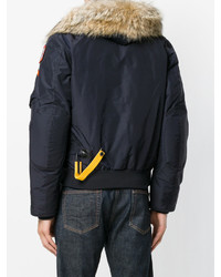 Мужская темно-синяя куртка-пуховик от Parajumpers