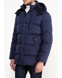 Мужская темно-синяя куртка-пуховик от Geox