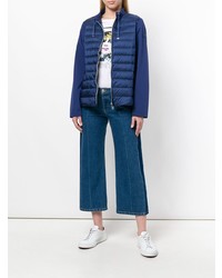 Женская темно-синяя куртка-пуховик от Hetregó