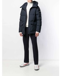 Мужская темно-синяя куртка-пуховик от Woolrich