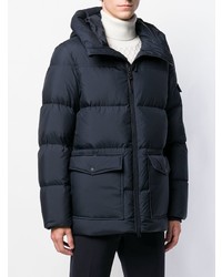 Мужская темно-синяя куртка-пуховик от Woolrich